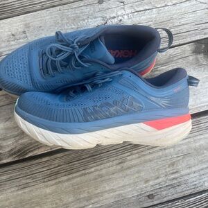 Mens Hoka one one bondi 7 size 9 running shoes